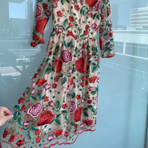 ModCloth Embroidered Dress - Picture 3 of 3
